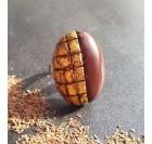 Rjavo zlata strast - unikatni prstan