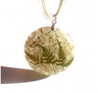 Cvetlična ogrlica - Amobium, praprot, travni&scaron;ka lakota