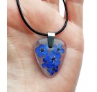 Cvetlična ogrlica za mo&scaron;ke - gozdne spominčice