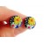Komplet Pomlad - Ogrlica, prstan, uhani - moder
