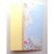 Handmade birthday card - a golden flower