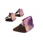 Prstan in uhani za u&scaron;esa brez luknjic