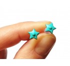 Uhani za u&scaron;esa - turkizdna zvezdica